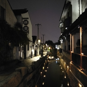 平江夜色